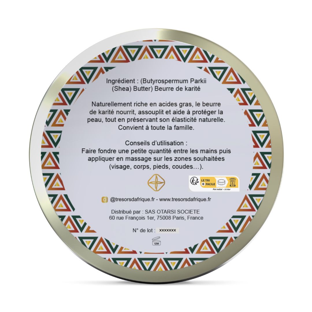 Beurre de Karité Brut & Non raffiné