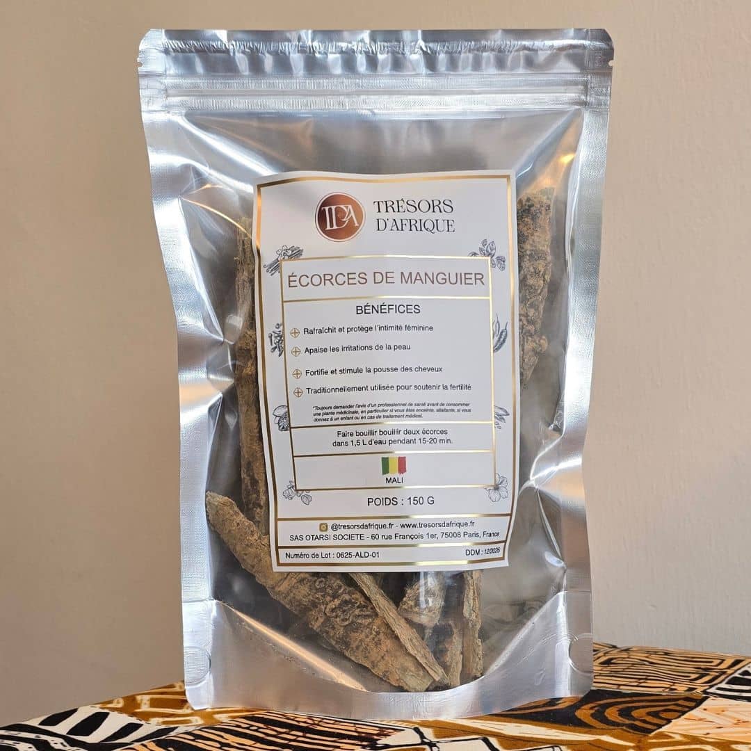 Écorces de manguier (aldanké) du Mali pour l’hygiène intime – Trésors d’Afrique