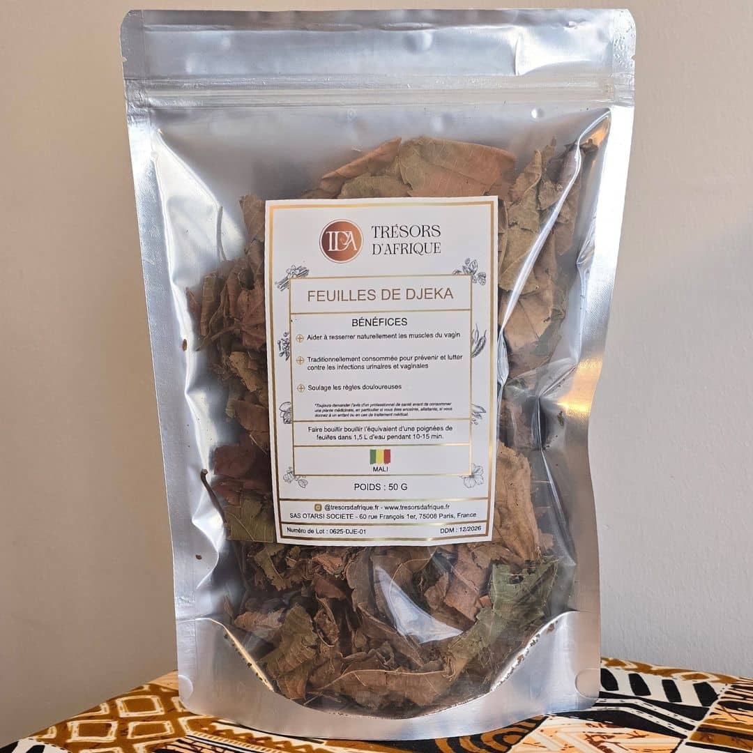 Feuilles de djeka du Mali pour l’équilibre intime et le confort menstruel – Trésors d’Afrique