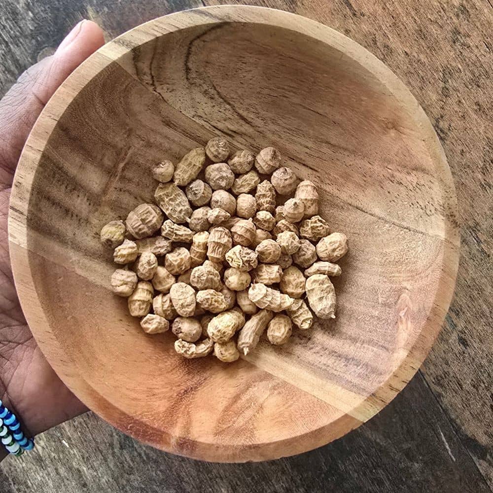 Graines de souchet tigernuts (Cyperus esculentus L.) africaines riches en fibres naturelles