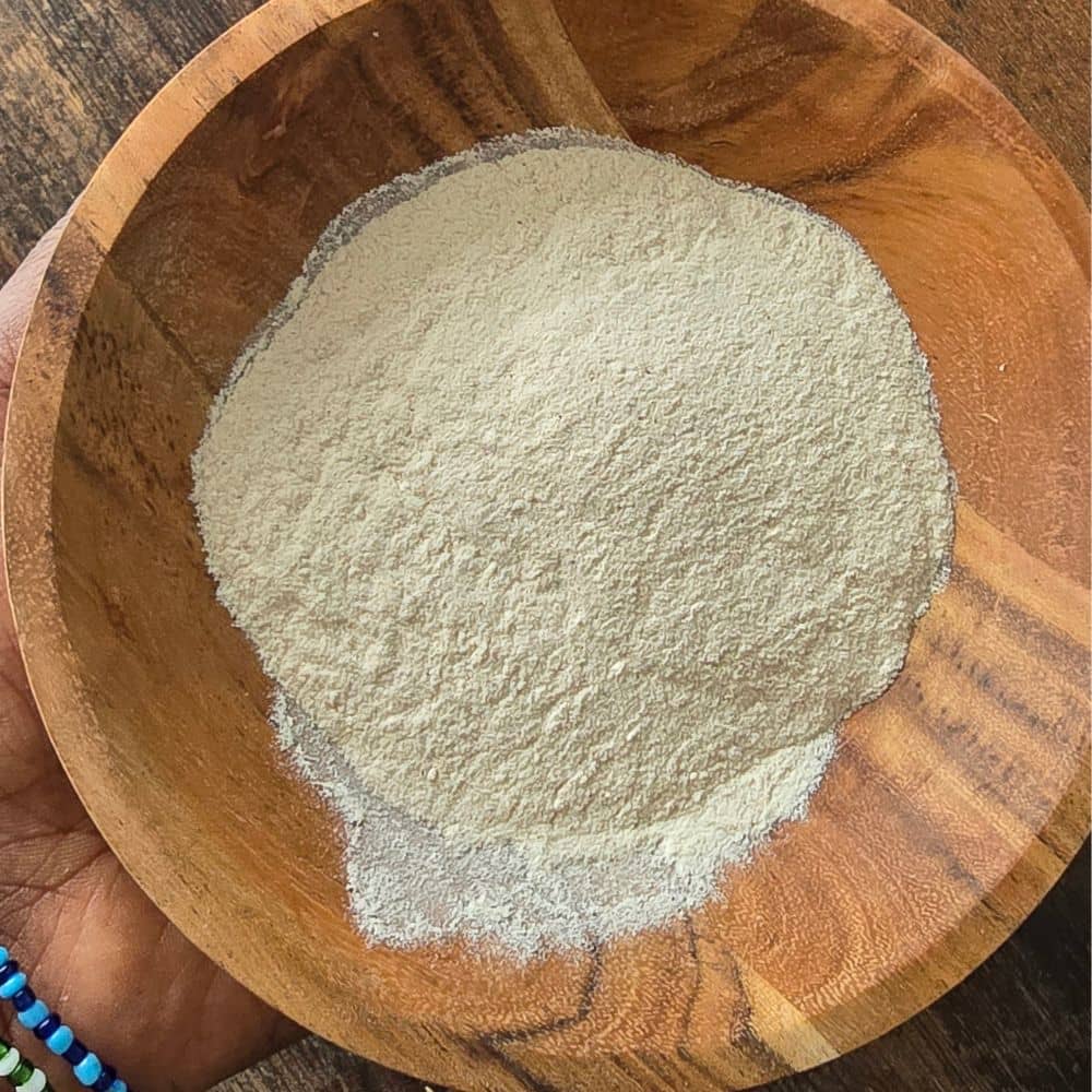 Poudre de baobab Adansonia digitata riche en vitamine C et fibres naturelles