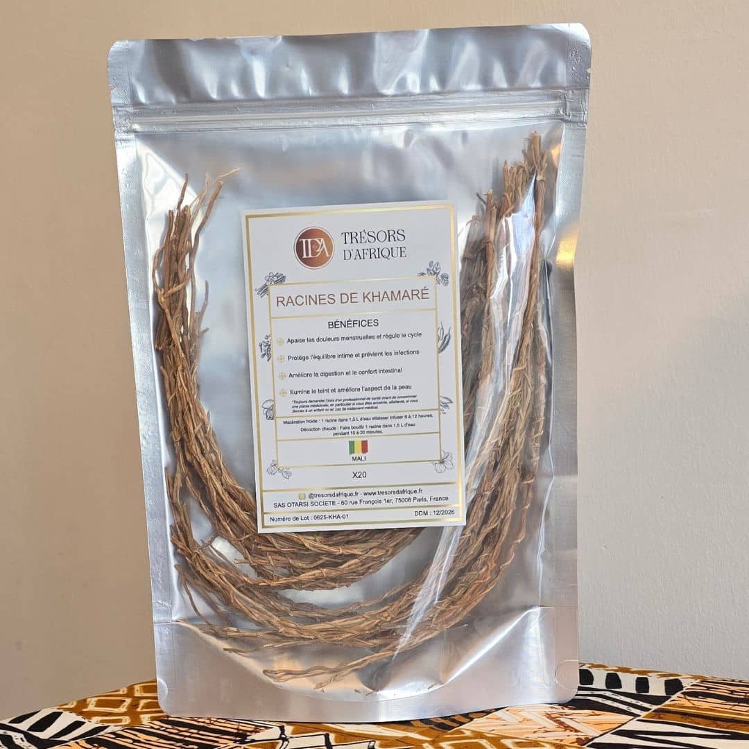 Racines de khamaré vétiver du Mali pour le bien-être féminin – Trésors d’Afrique